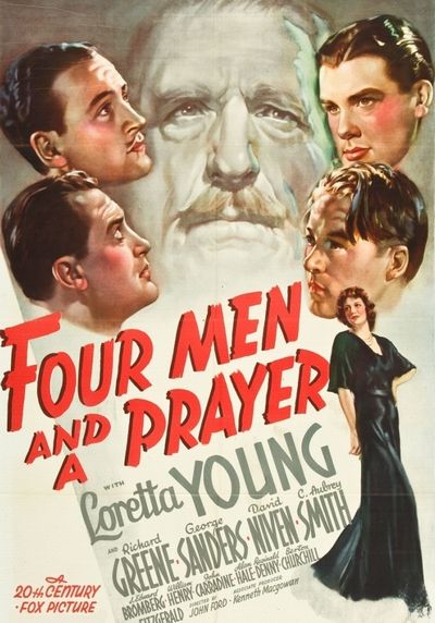 Four Men and a Prayer - Plagáty