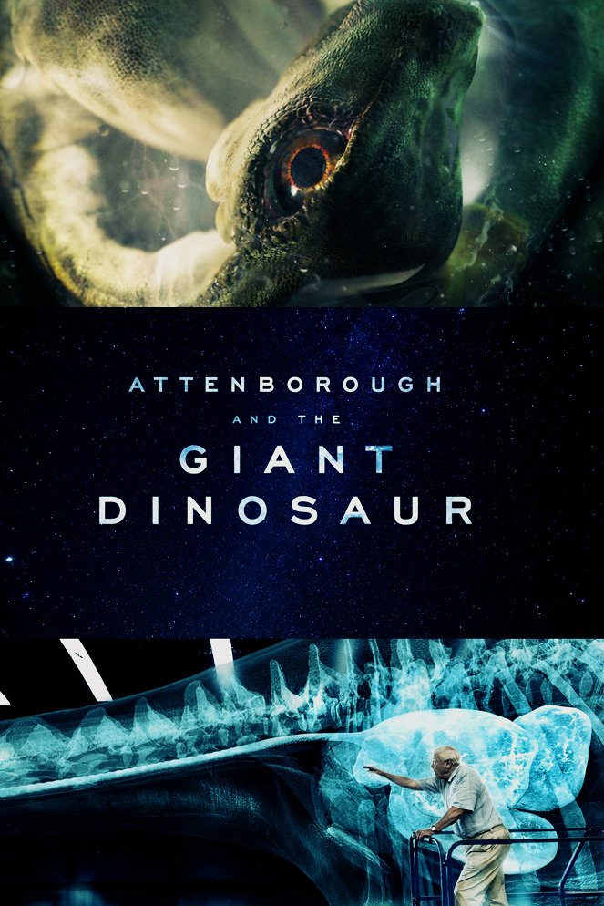 David Attenborough a obří dinosaurus - Plagáty