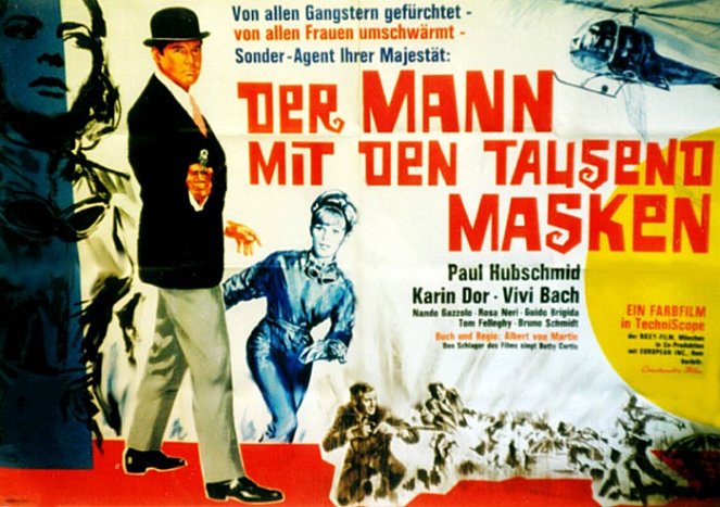 Der Mann mit den tausend Masken - Plakate