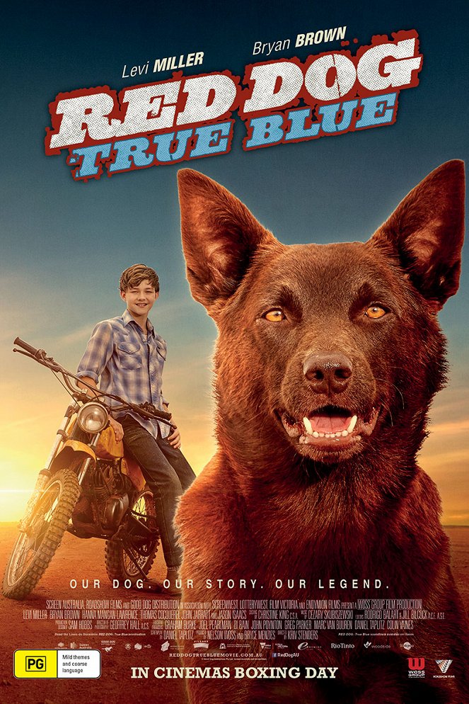Rudý pes: Blue - Plakáty