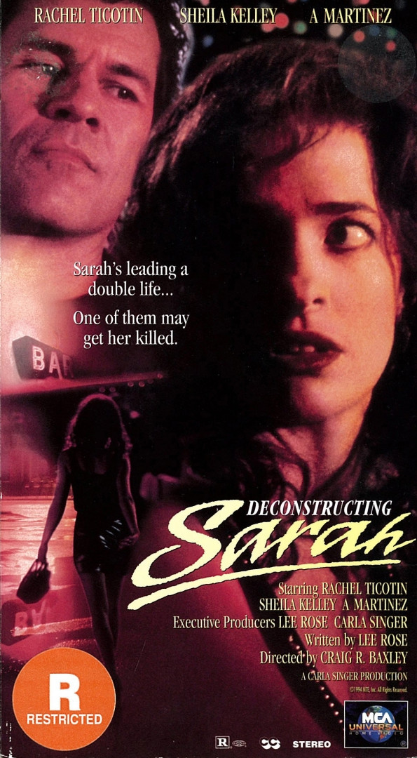 Deconstructing Sarah - Cartazes