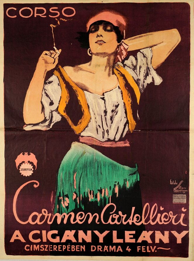 A cigányleány - Affiches