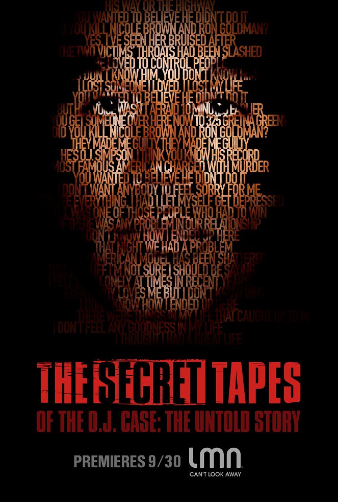The Secret Tapes of the O.J. Case: The Untold Story - Cartazes