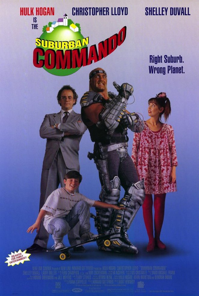 Suburban Commando - Carteles