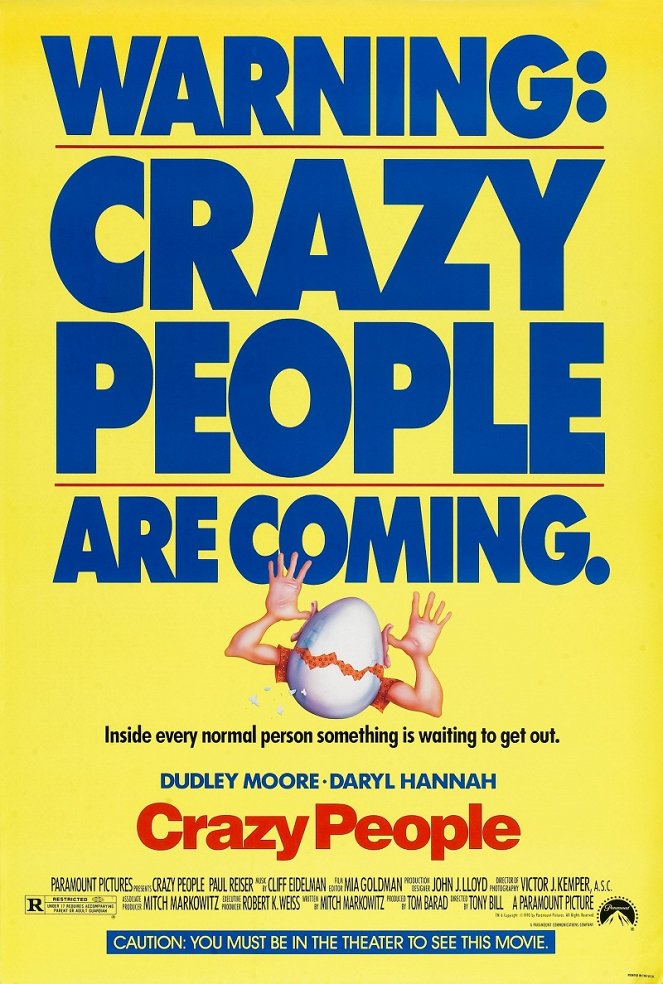 Crazy People - Cartazes