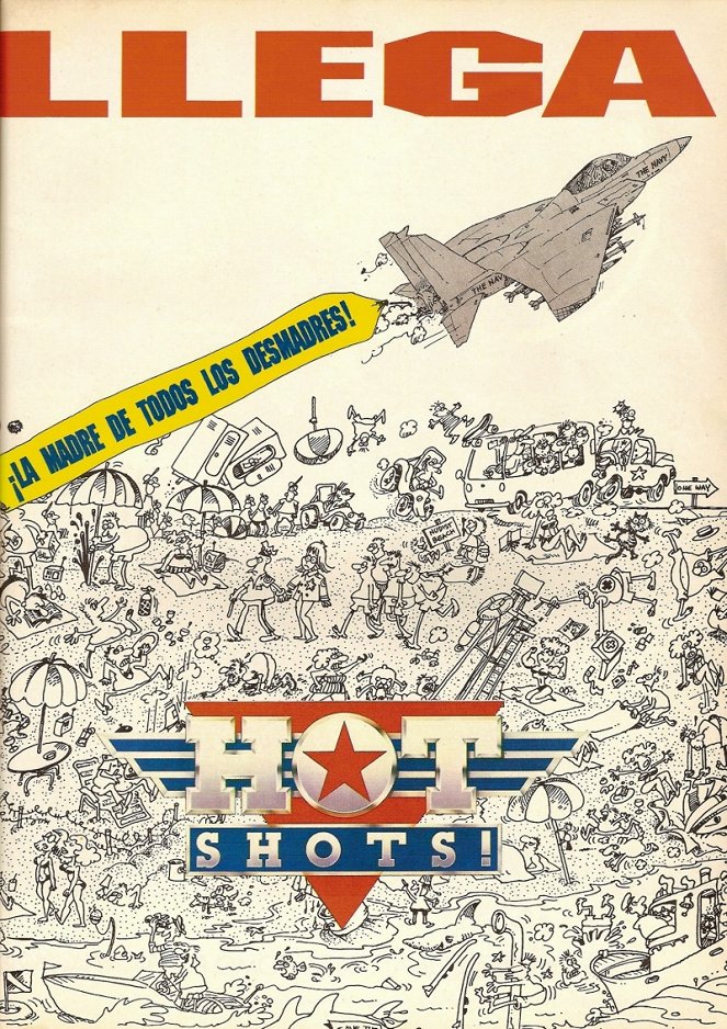 Hot Shots! - Carteles