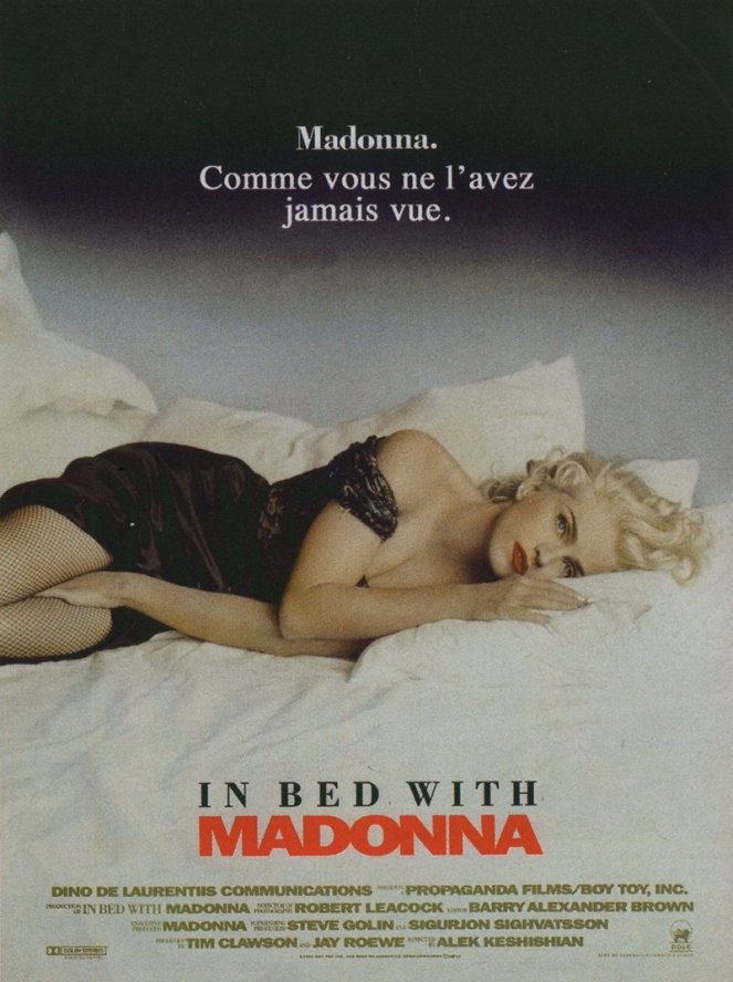 In bed with Madonna - Affiches