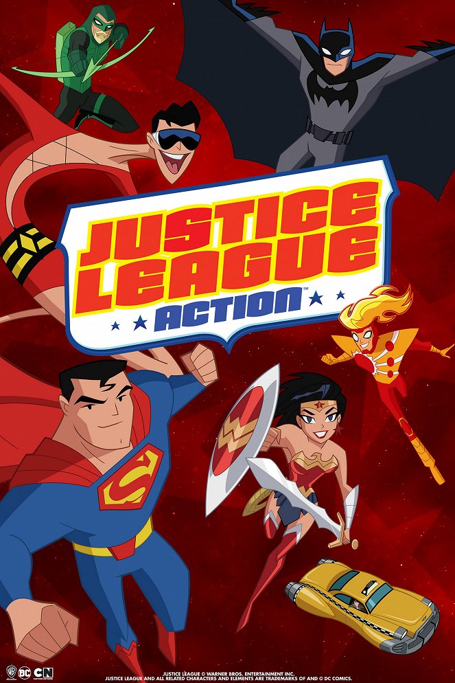 Justice League Action - Plakate