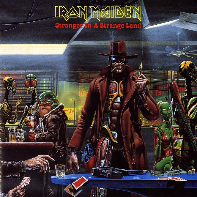 Iron Maiden - Stranger in a Strange Land - Cartazes