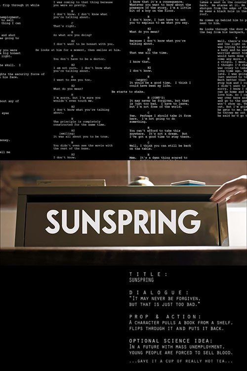 Sunspring - Plakáty