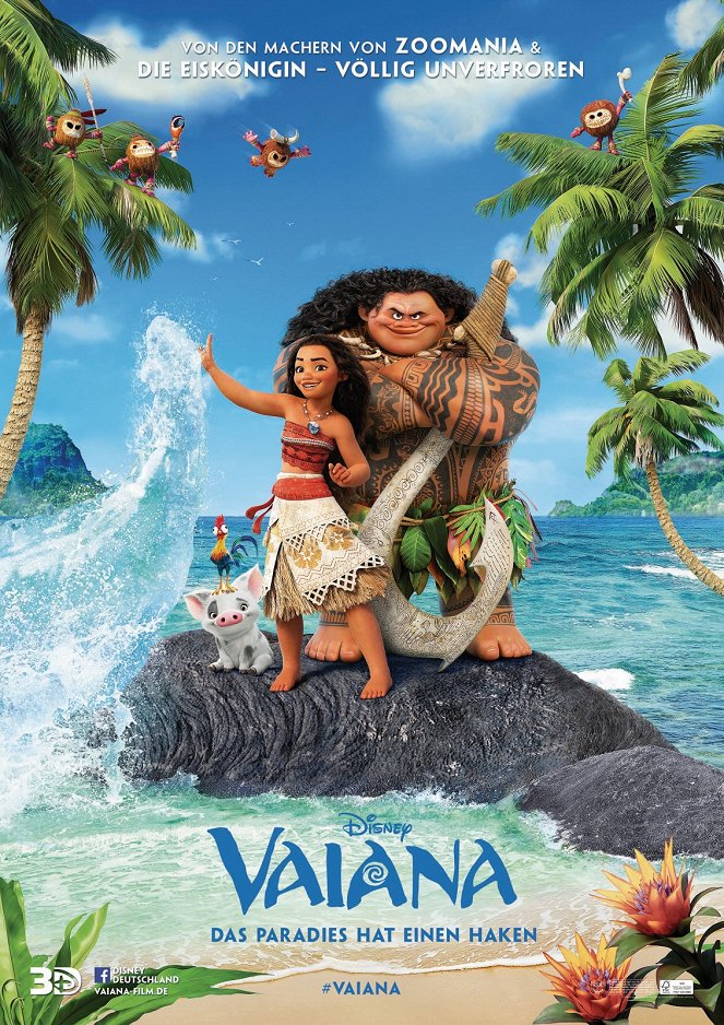 Vaiana - Das Paradies hat einen Haken - Plakate