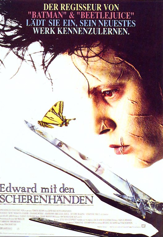 Edward mit den Scherenhänden - Plakate