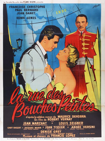 La Rue des bouches peintes - Affiches