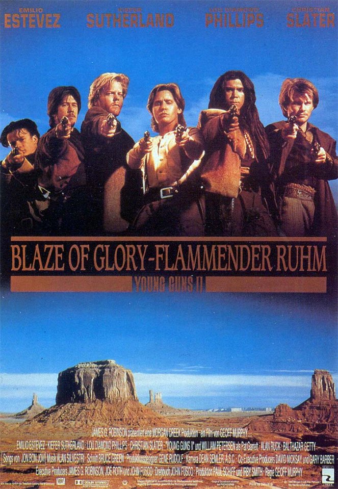 Blaze of Glory - Flammender Ruhm - Plakate