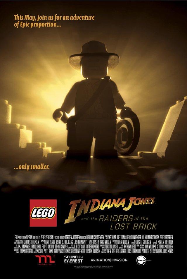 Lego Indiana Jones and the Raiders of the Lost Brick - Carteles