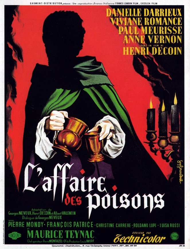 Die Giftmischerin von Paris - Plakate