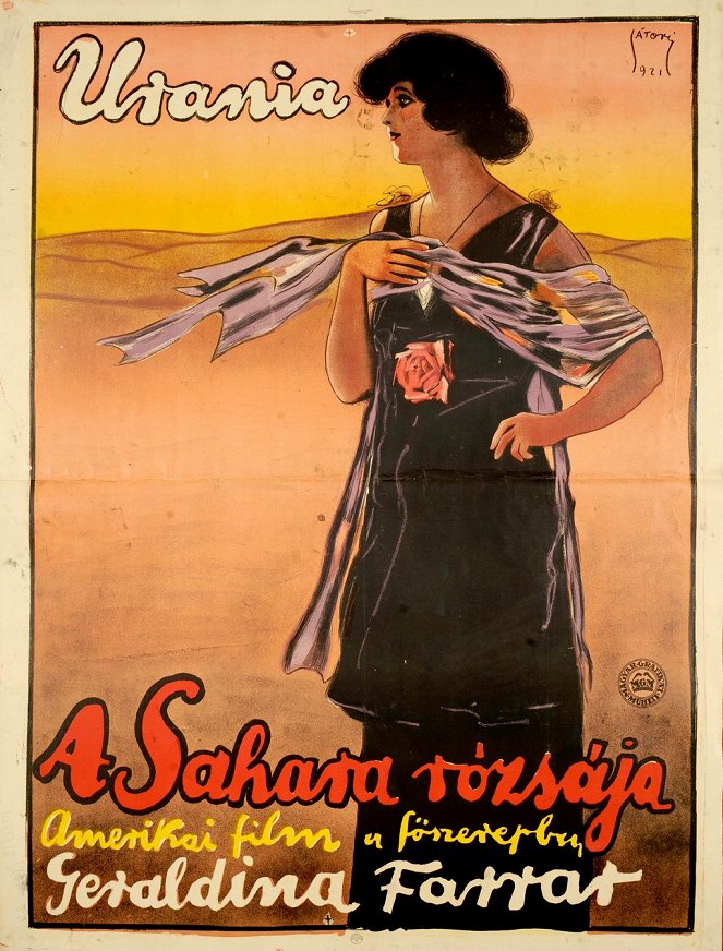 A Sahara rózsája - Plakátok