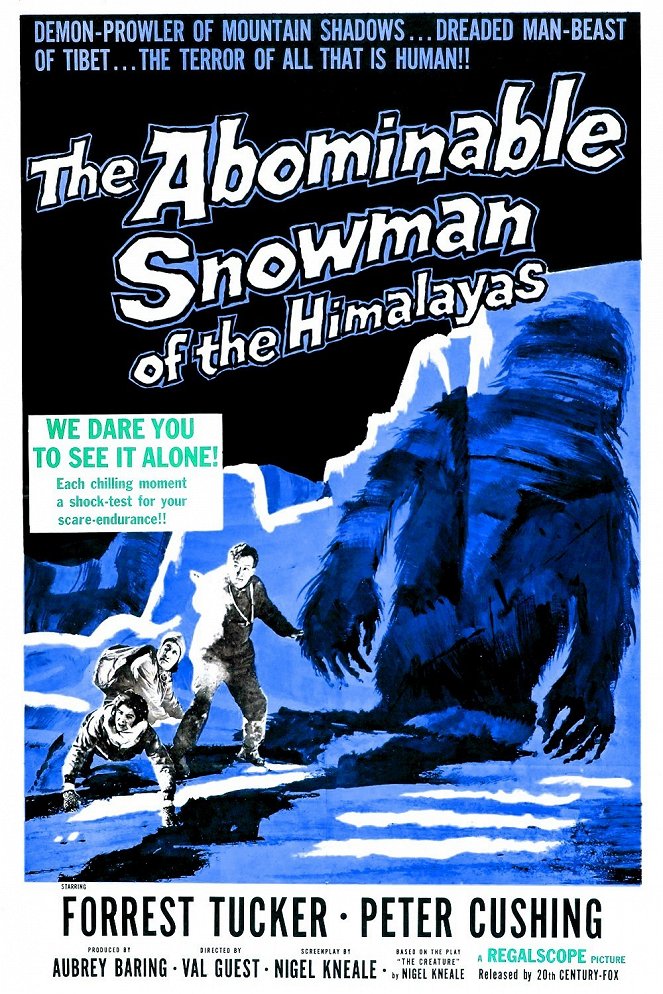 The Abominable Snowman of the Himalayas - Posters