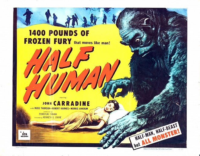 Half Human - Plagáty