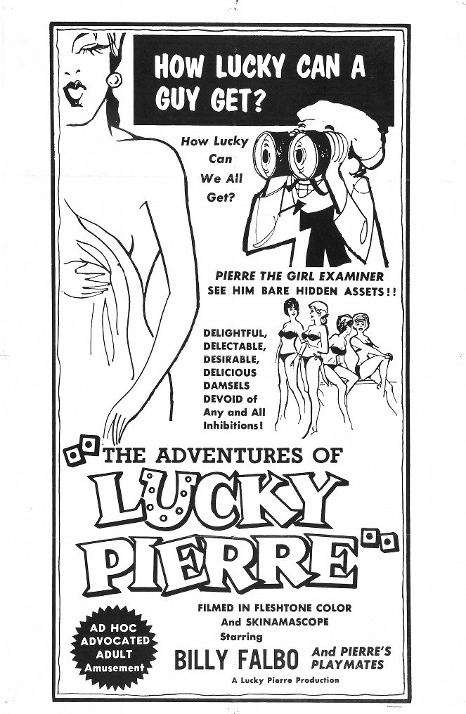 The Adventures of Lucky Pierre - Affiches