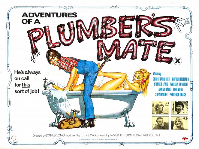 Adventures of a Plumber's Mate - Affiches
