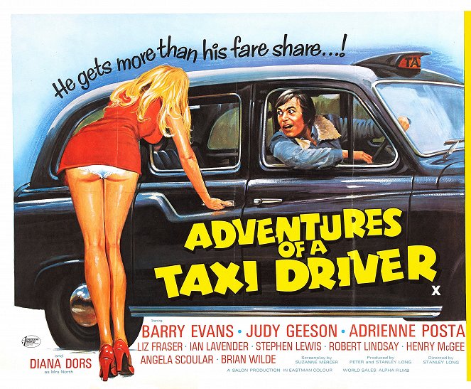 Les Aventures érotiques d'un chauffeur de taxi - Affiches