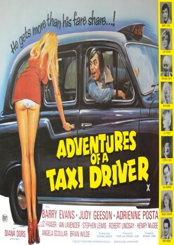 Les Aventures érotiques d'un chauffeur de taxi - Affiches