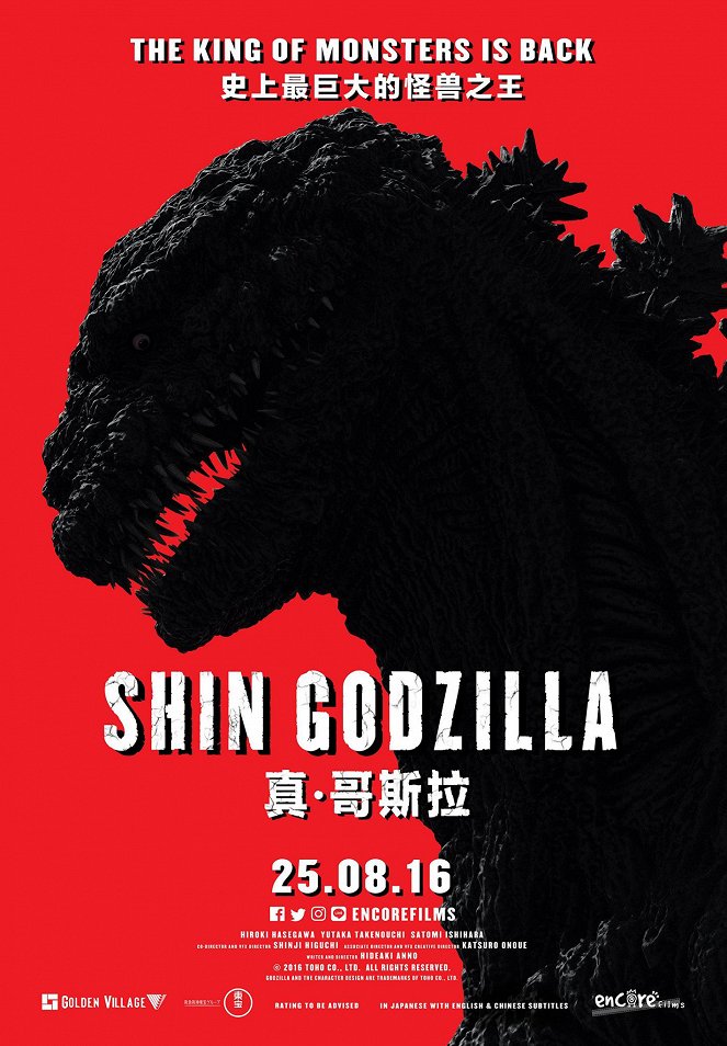 Godzillan paluu - Julisteet
