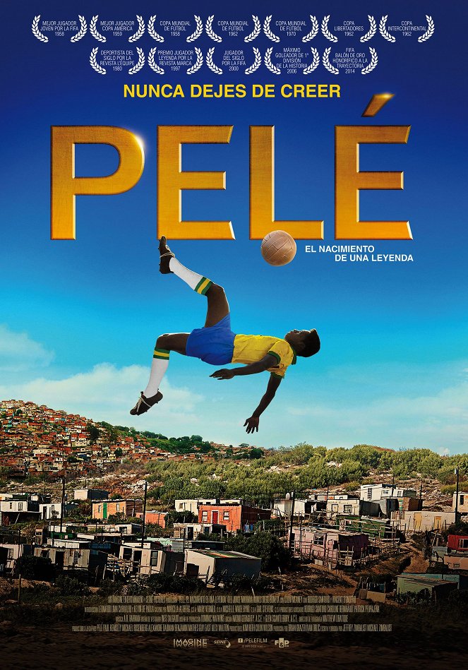 Pelé, el nacimiento de una leyenda - Carteles