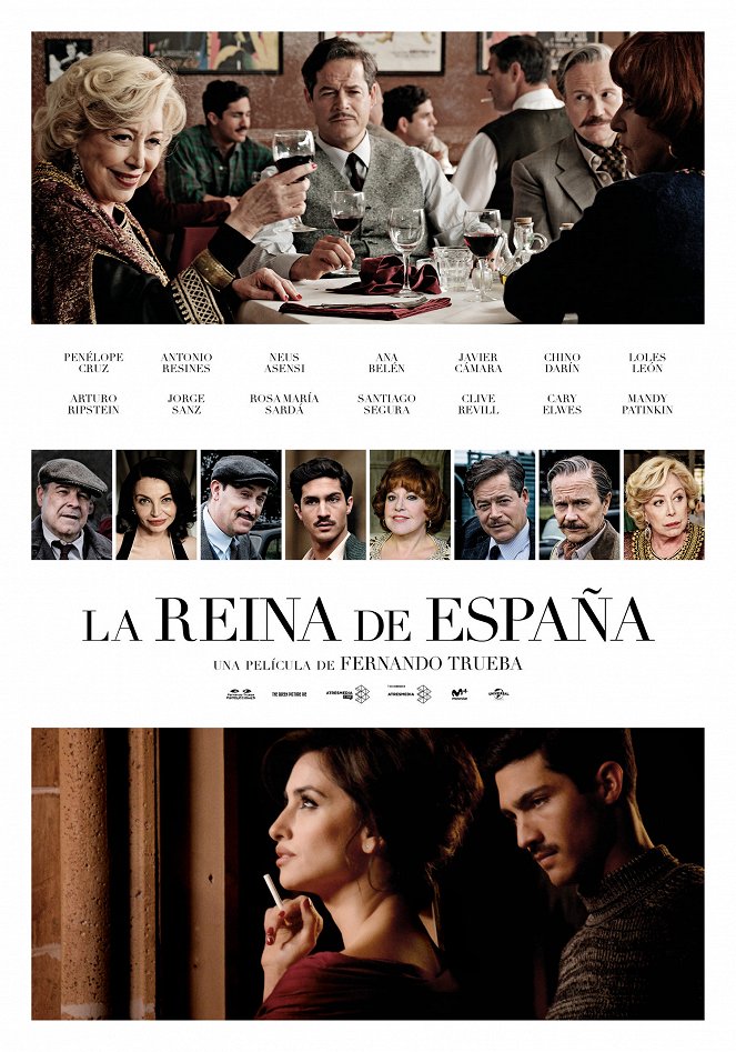 Španělská královna - Plakáty