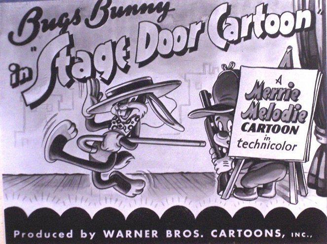 Stage Door Cartoon - Posters