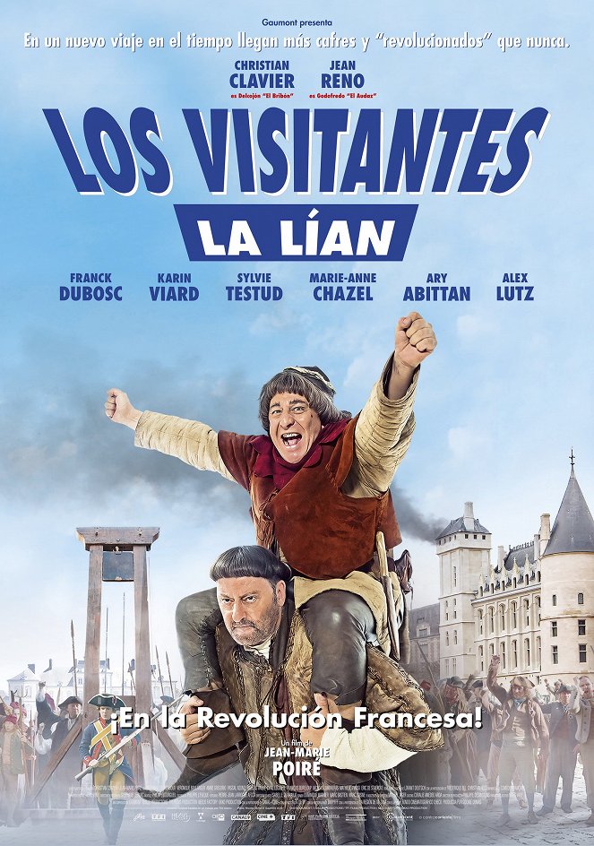 Los visitantes la lían (en la Revolución Francesa) - Carteles