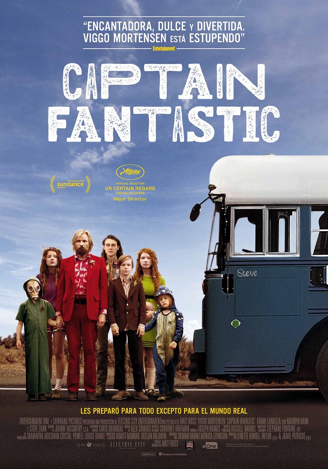 Captain Fantastic - Carteles