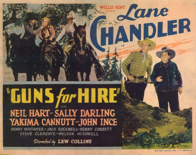 Guns for Hire - Affiches