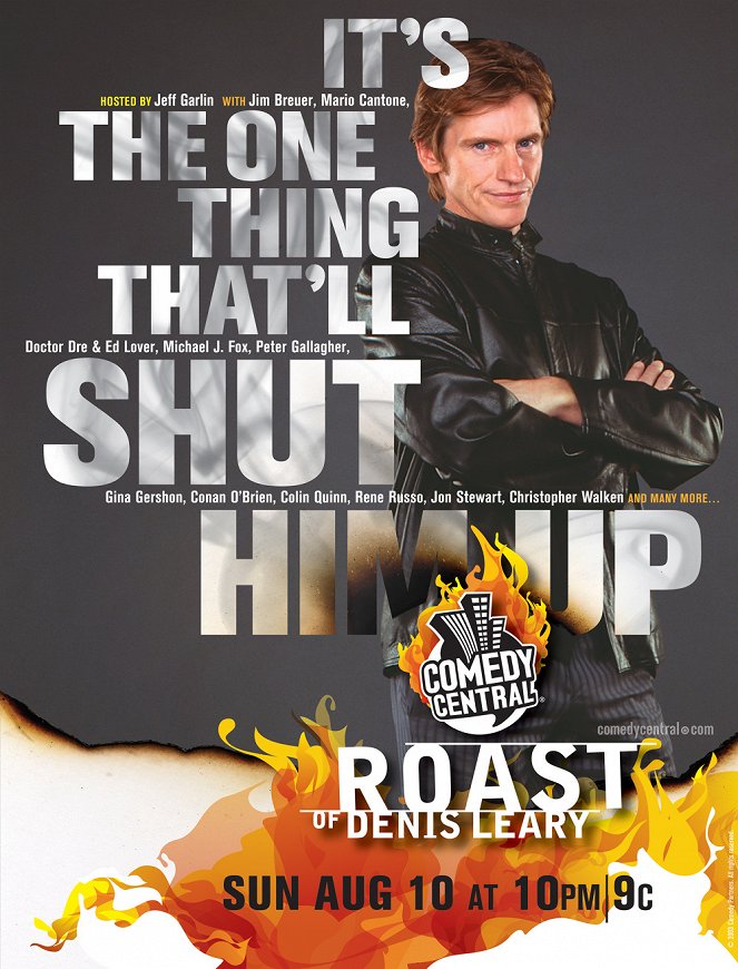 Comedy Central Roast of Denis Leary - Carteles