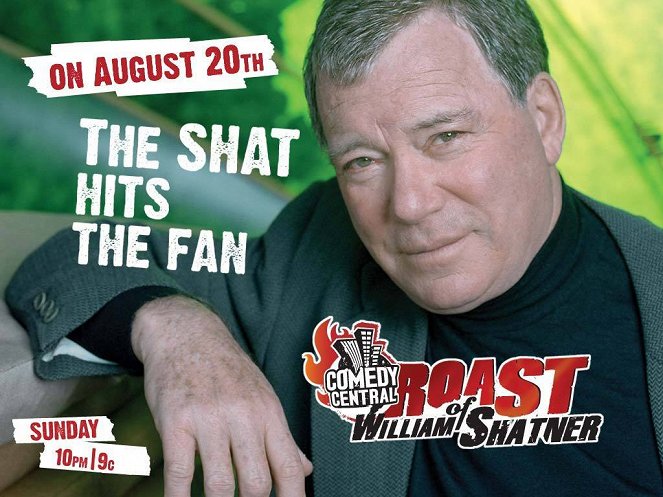 Comedy Central Roast of William Shatner - Plakate