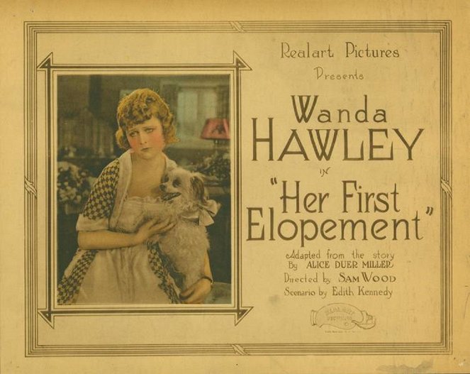 Her First Elopement - Plakate
