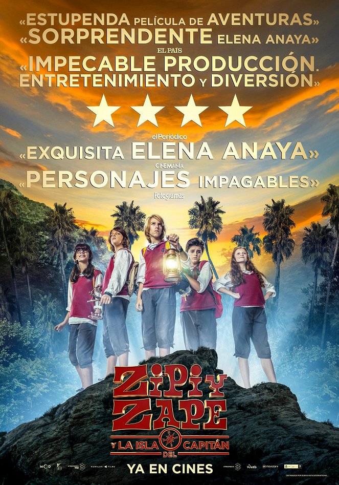 Zipi & Zape a ostrov El Capitan - Plakáty
