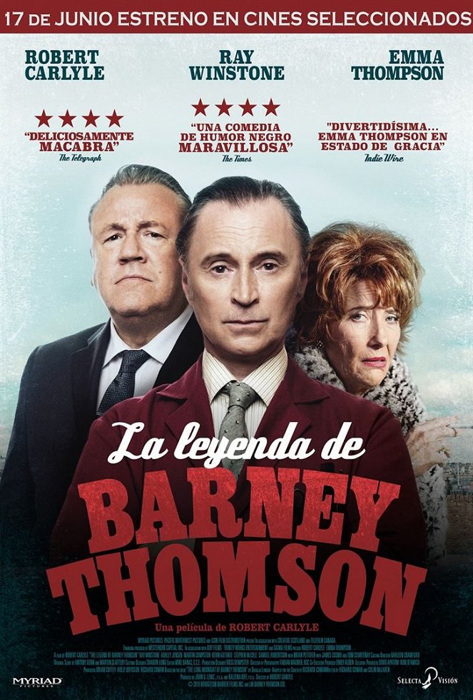 La leyenda de Barney Thomson - Carteles