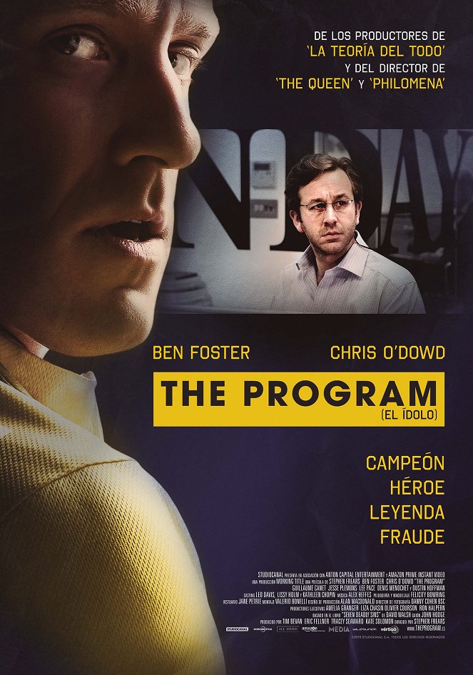 The Program (El ídolo) - Carteles