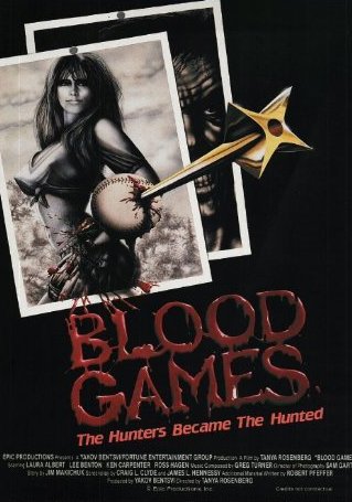 Blood Games - Posters