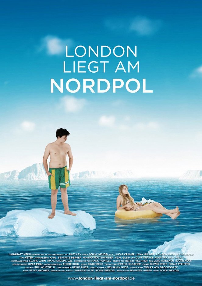 London liegt am Nordpol - Plakaty