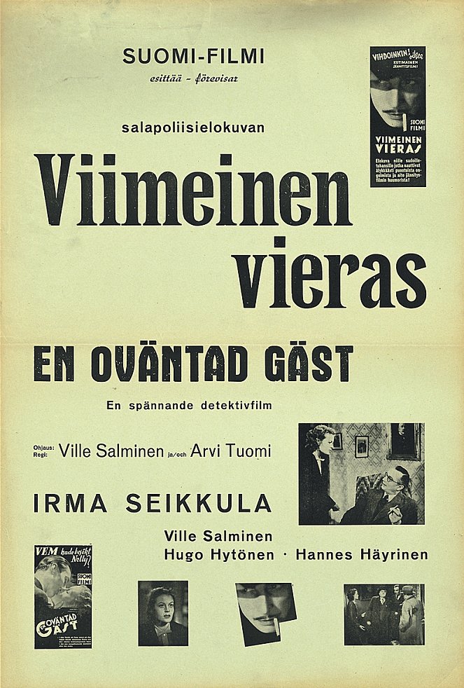 Viimeinen vieras - Plakáty