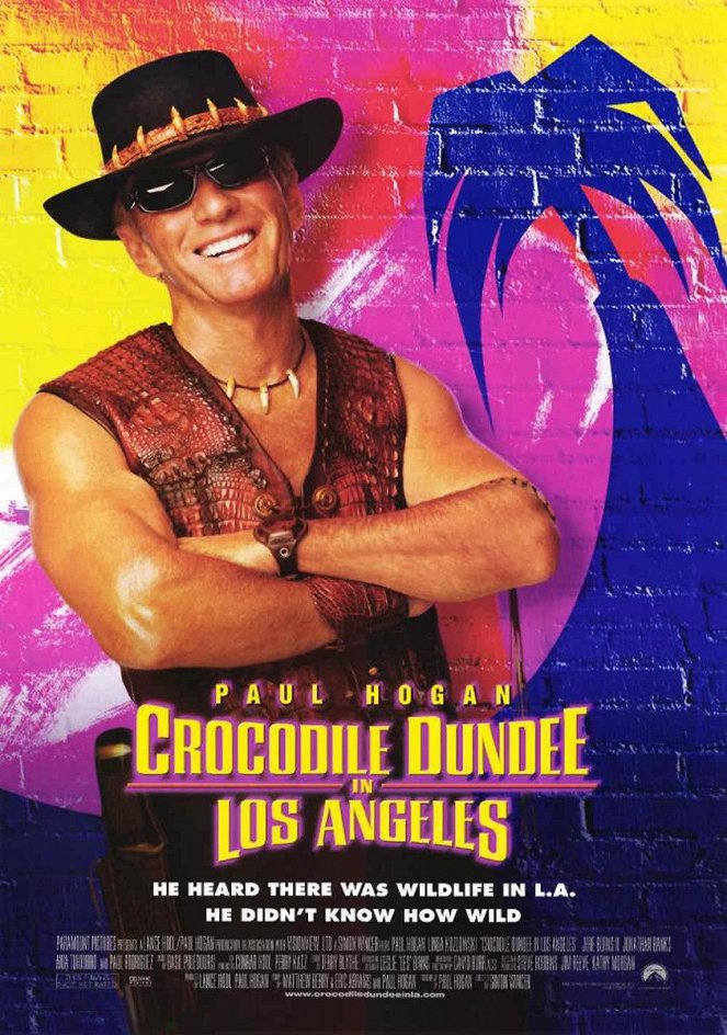 Krokodyl Dundee w Los Angeles - Plakaty