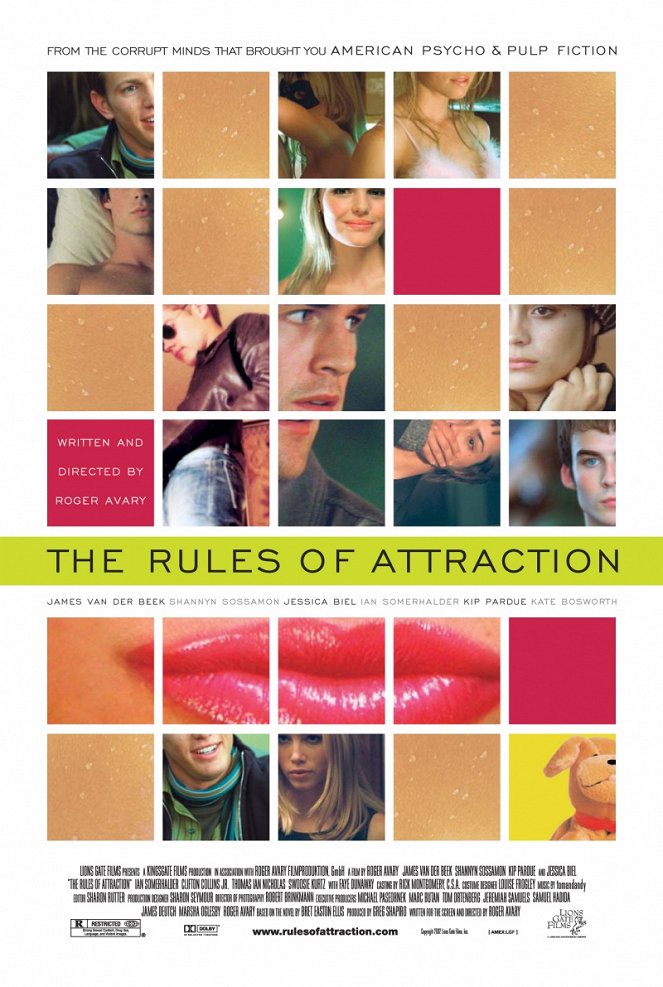 The Rules of Attraction - Posters