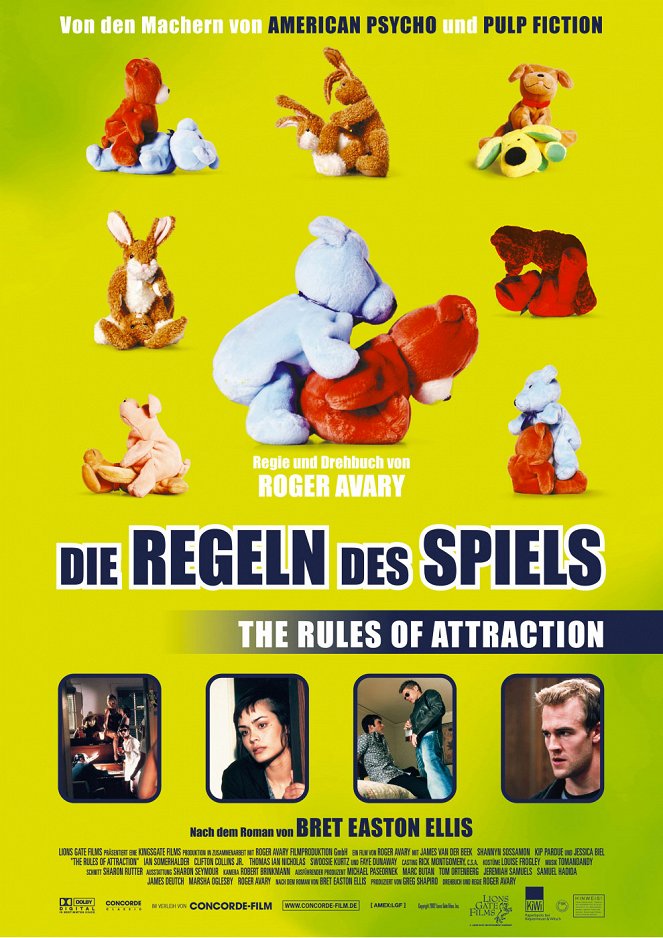 The Rules of Attraction - Posters