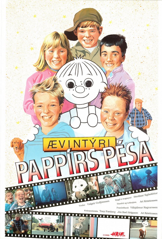 Ævintýri Pappírs Pésa - Plakate