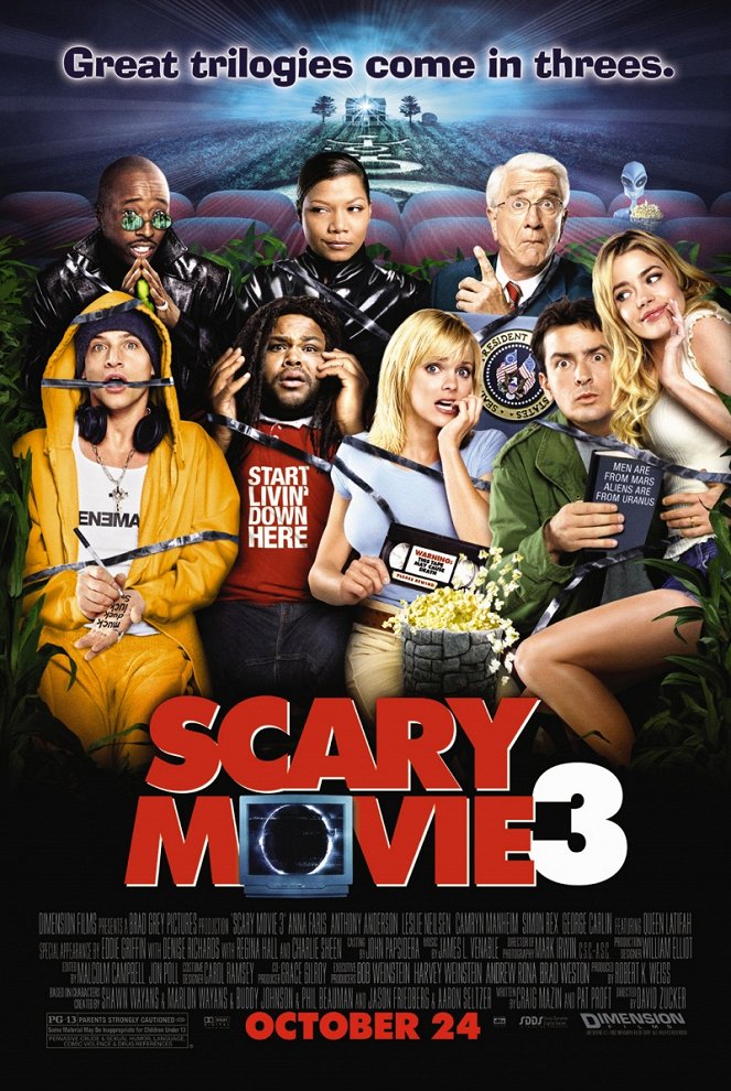 Scary Movie 3 - Cartazes