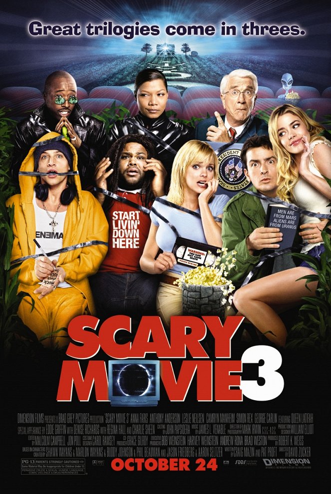 Scary Movie 3 - Plakate