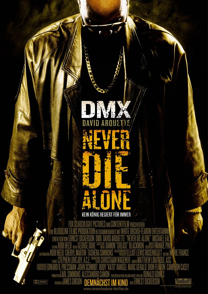 Never Die Alone - Plakate